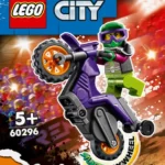 LEGO® City 60296 - Wheelie na motocyklu kaskaderskim