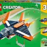 LEGO® Creator 3w1 31126 - Odrzutowiec naddźwiękowy
