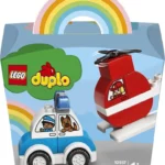 LEGO® Duplo 10957 - Helikopter strażacki i radiowóz