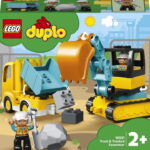 LEGO® Duplo 10931 - Ciężarówka i koparka gąsienicowa