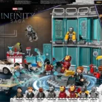 LEGO® Marvel 76216 - Zbrojownia Iron Mana