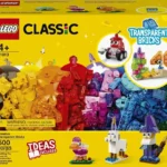 LEGO® Classic 11013 - Kreatywne przezroczyste klocki