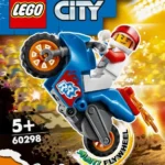 LEGO® City 60298 - Rakietowy motocykl kaskaderski