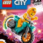 LEGO® City 60310 - Motocykl kaskaderski z kurczakiem