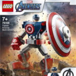 LEGO® Marvel 76168 - Opancerzony mech Kapitana Ameryki