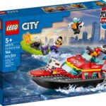 LEGO® City 60373 - Łódź strażacka