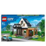 LEGO® City 60398 - Domek rodzinny i samochód elektryczny